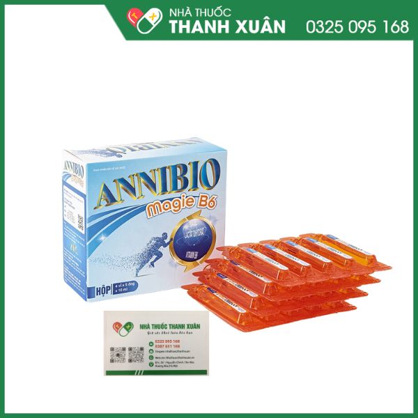 ANNIBIO Magie B6 cải thiện các biểu hiện suy nhược thần kinh, giảm mệt mỏi